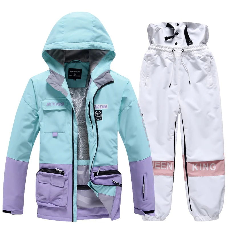 Ensemble de Ski Hivernal Unisexe – Tenue de Neige Respirante et Isolée en Deux Pièces - Image 6