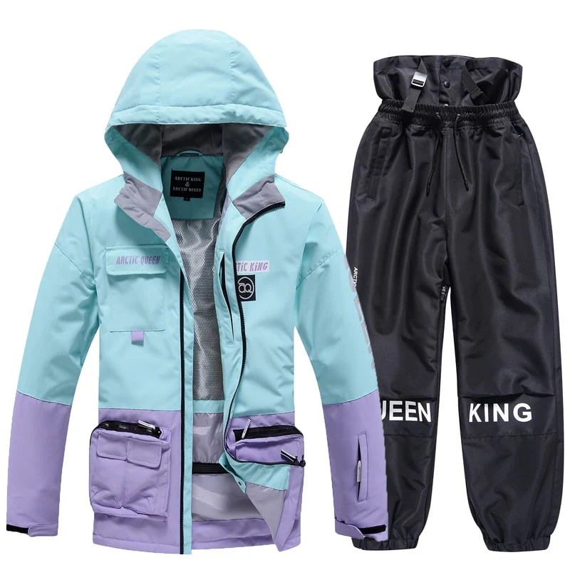 Ensemble de Ski Hivernal Unisexe – Tenue de Neige Respirante et Isolée en Deux Pièces - Image 7