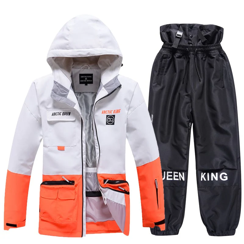 Ensemble de Ski Hivernal Unisexe – Tenue de Neige Respirante et Isolée en Deux Pièces - Image 8