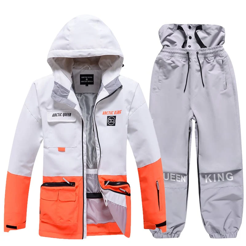 Ensemble de Ski Hivernal Unisexe – Tenue de Neige Respirante et Isolée en Deux Pièces - Image 9