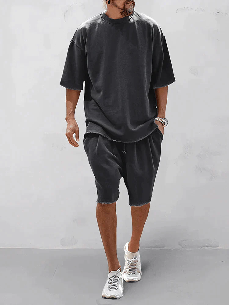 Ensemble d’été homme léger – Tenue décontractée confortable et moderne - Image 2