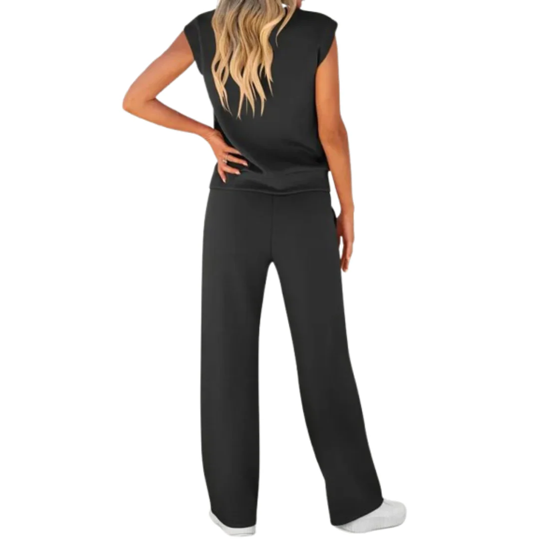 Ensemble détente femme chic – Tenue lounge élégante et confortable - Image 2