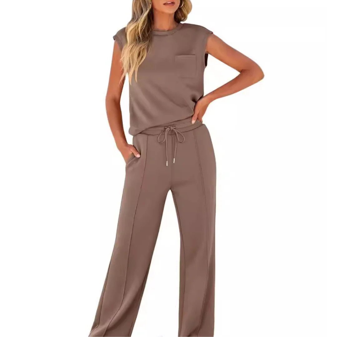 Ensemble détente femme chic – Tenue lounge élégante et confortable - Image 3