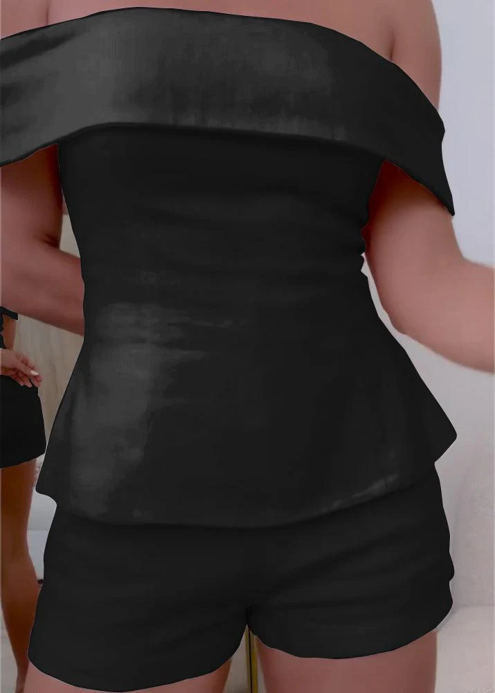 Ensemble Deux-Pièces Femme en Coton-Lin Blanc – Tenue Élégante et Légère - Image 4