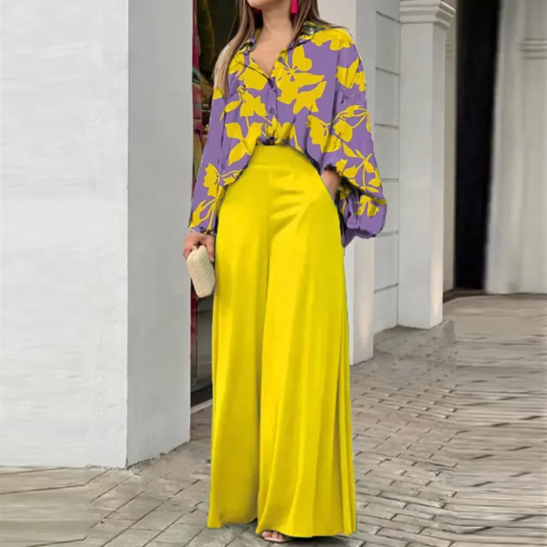 Ensemble femme 2 pièces – Tissu léger, parfait pour une tenue habillée décontractée - Image 6