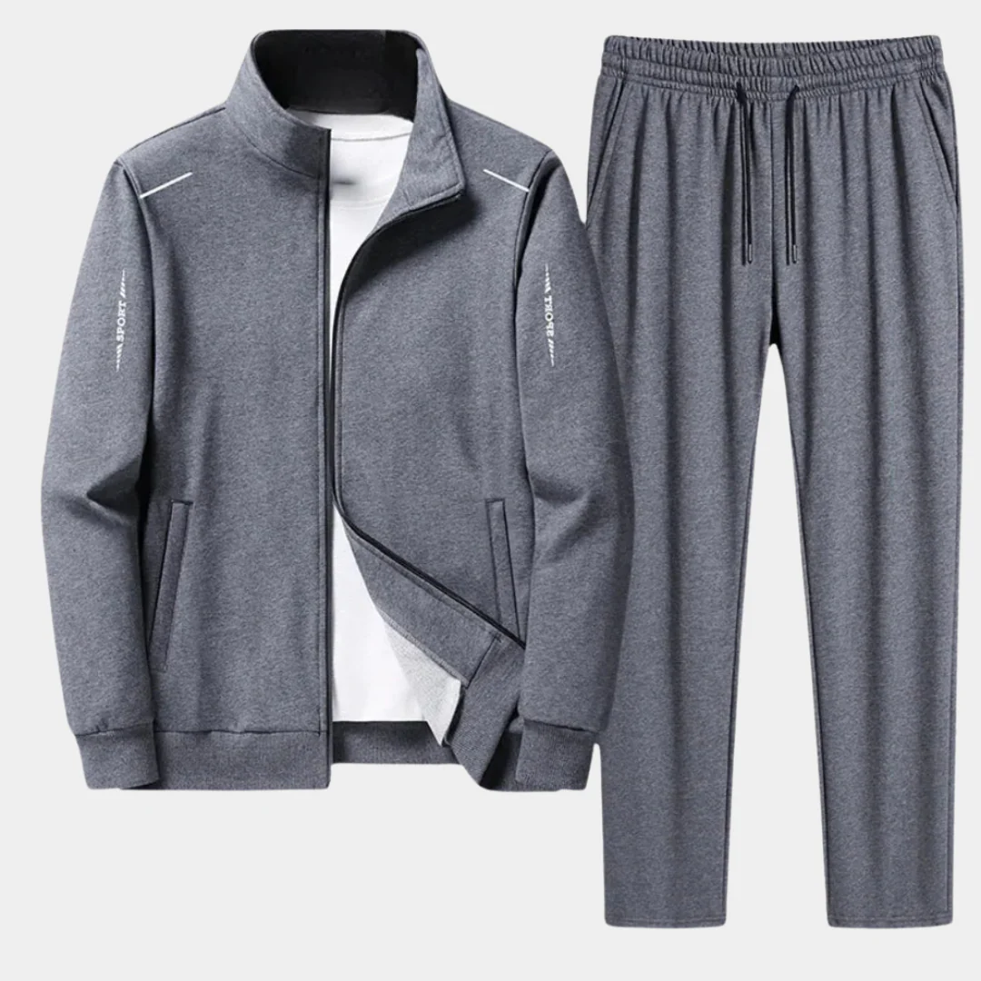 Ensemble Survêtement Homme Zip Complet Stylé – Veste Athlétique et Pantalon Jogger Confortable - Image 6