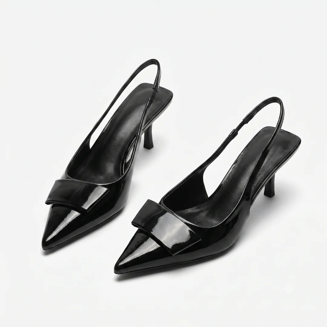 Escarpins slingback femme de bureau - Elegants et raffines - Image 2