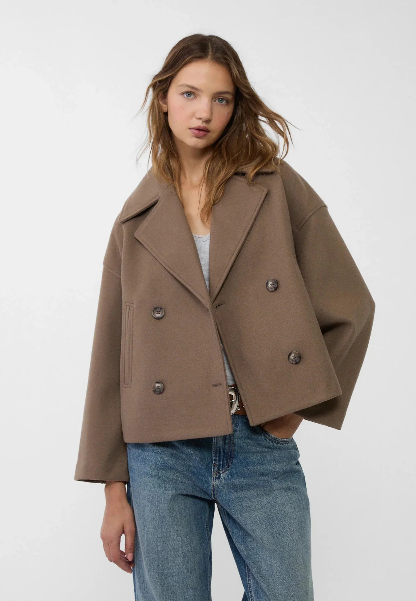 Femmes Croppée Élégante Raffinée Veste – Premium Tailoré Design - Image 9