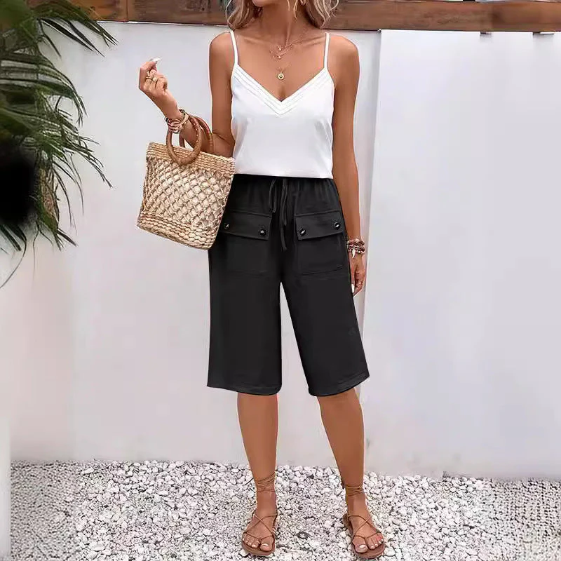 Femmes décontractés  confortable l’été shorts – Léger, coupe ample - Image 6
