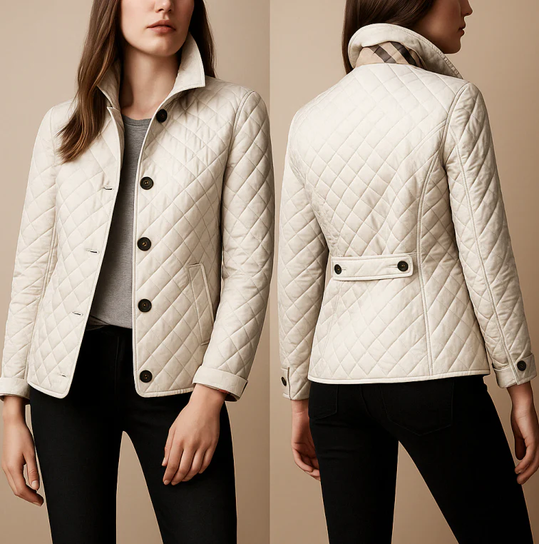 Femmes élégante stylée mélange de soie coton Veste – Léger, Respirant - Image 4