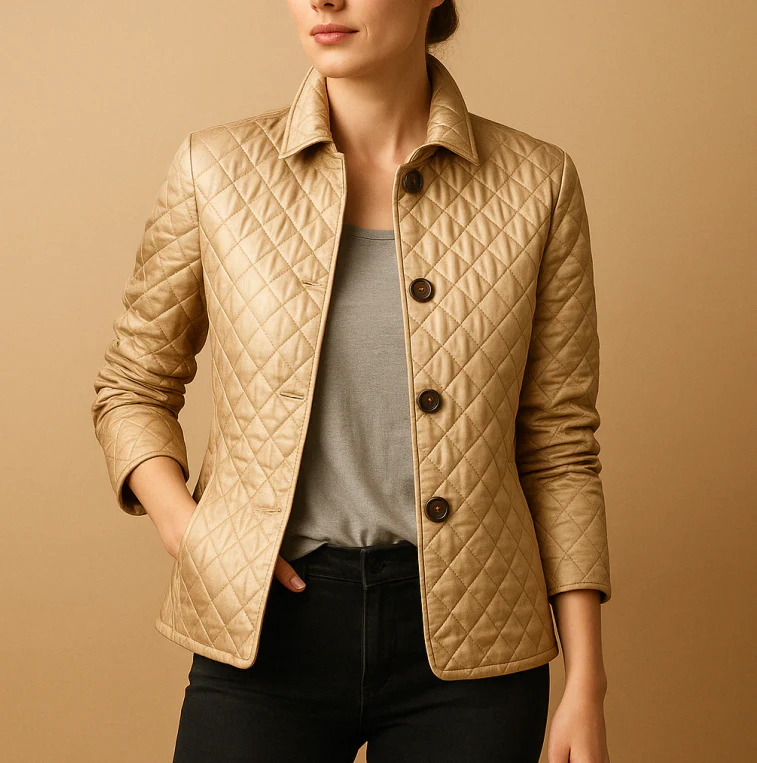 Femmes élégante stylée mélange de soie coton Veste – Léger, Respirant - Image 5