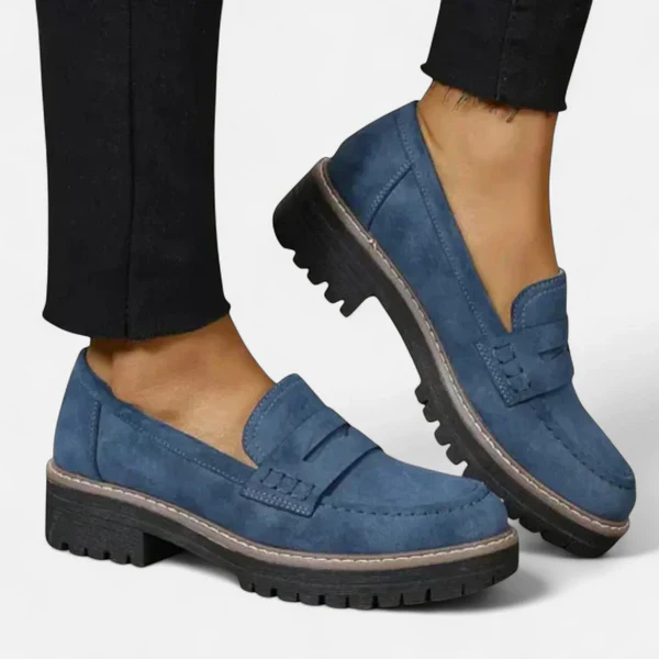 Femmes Mocassins à semelle épaisse premium – Chaussures confortables à talon épais - Image 4