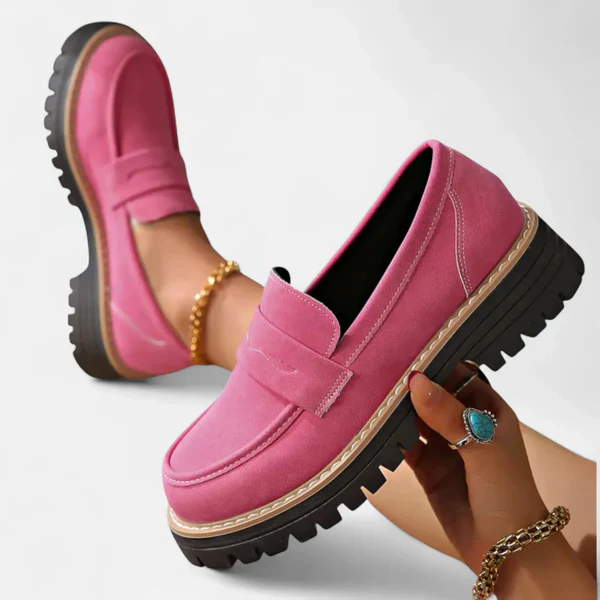 Femmes Mocassins à semelle épaisse premium – Chaussures confortables à talon épais - Image 8