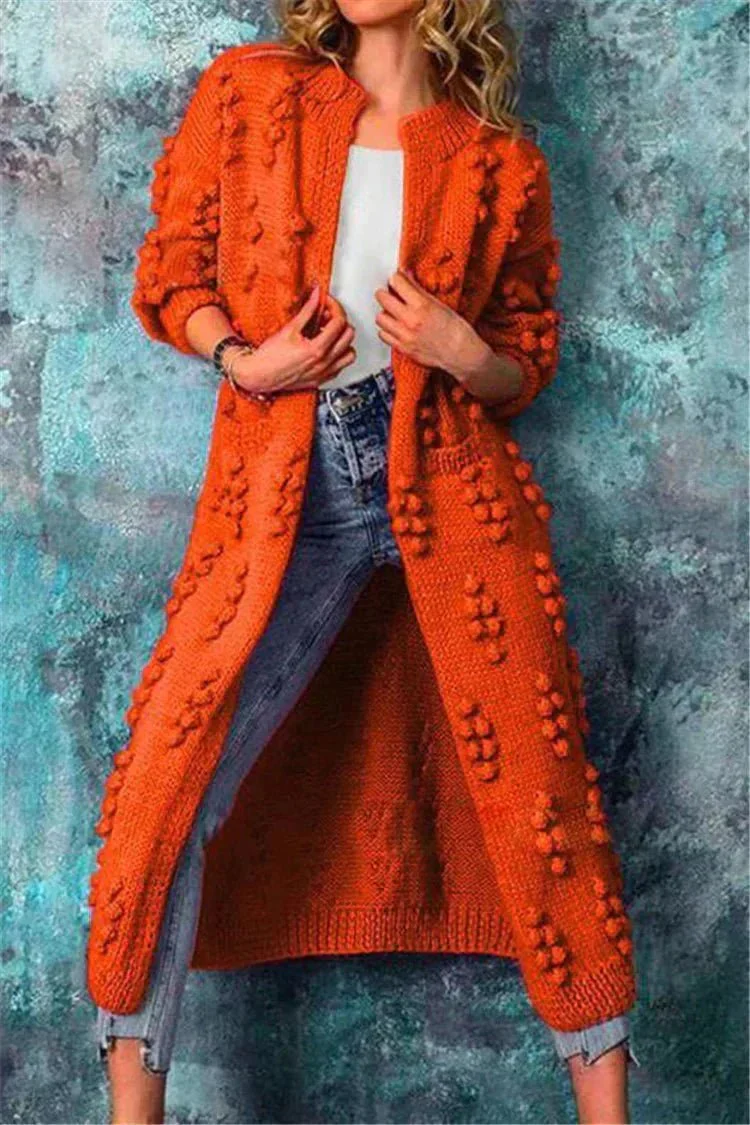 Gilet long tricoté pour femmes - Image 4