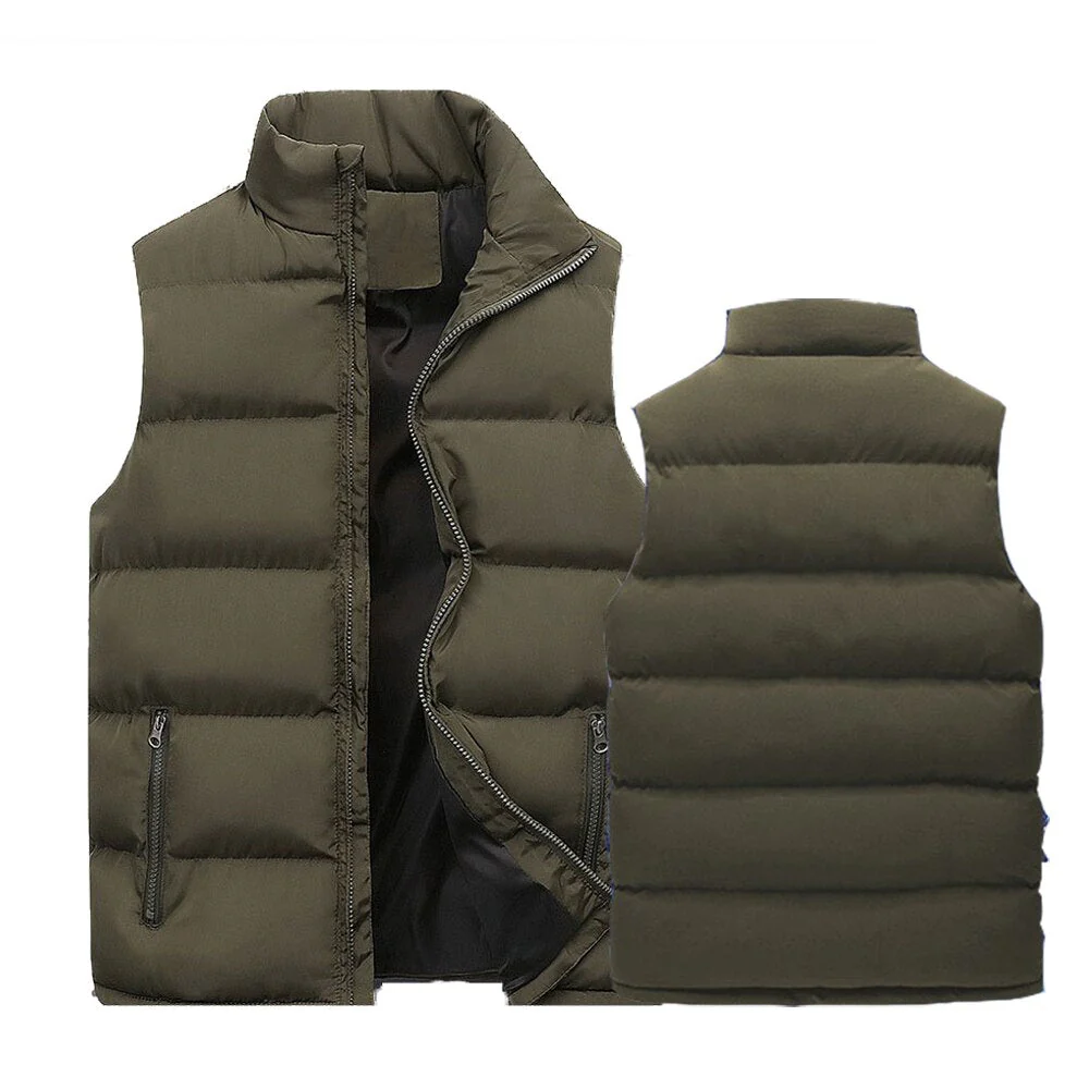 Gilet Matelassé Homme – Couche Confort Zippée - Image 6