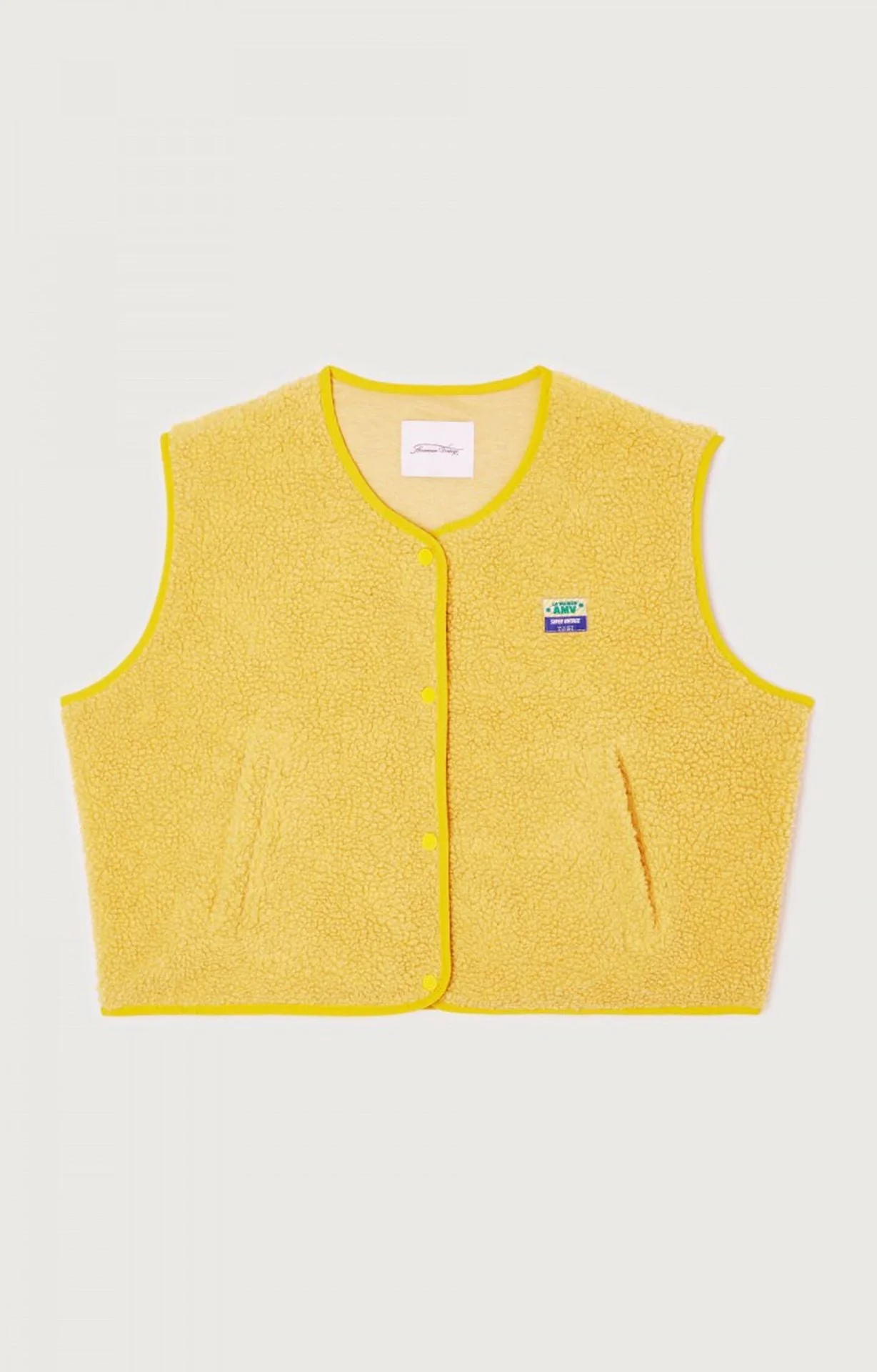 Gilet sans manches boutonné en laine d'agneau femme – Doux, confortable et polyvalent - Image 12