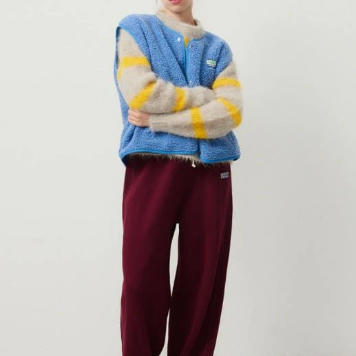 Gilet sans manches boutonné en laine d'agneau femme – Doux, confortable et polyvalent - Image 18