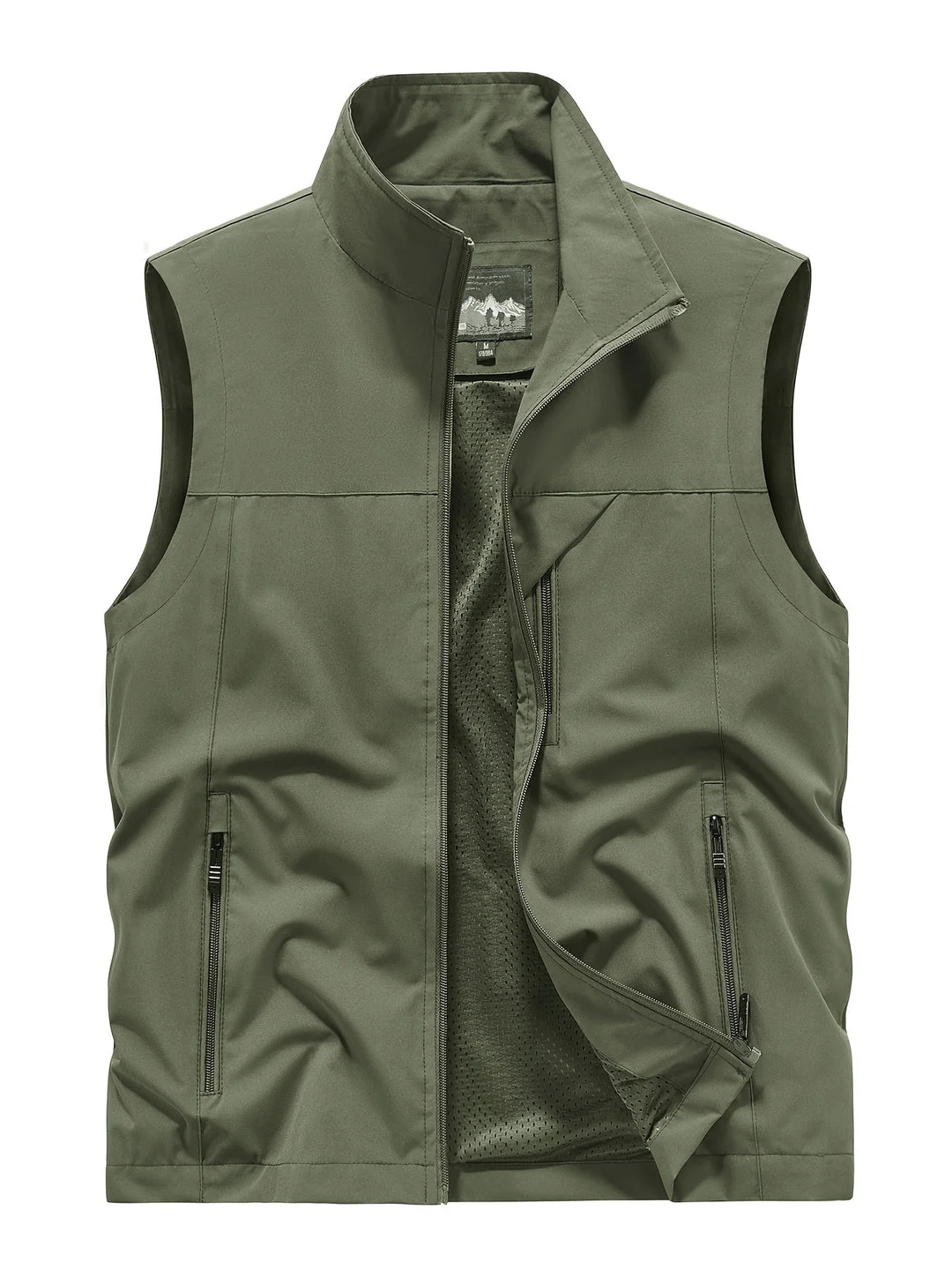 Gilet softshell sans manches homme – Veste coupe-vent légère pour l’extérieur - Image 6