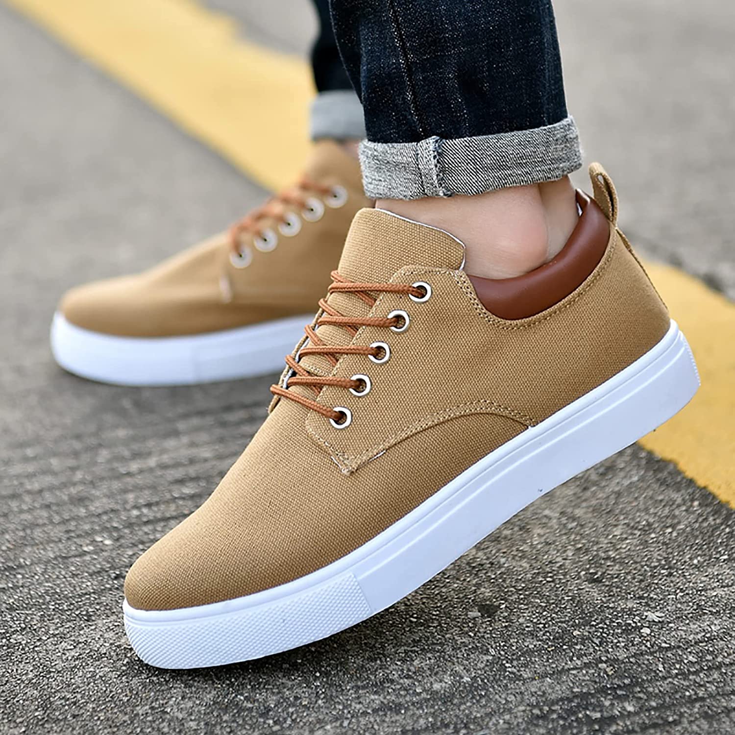 Homme Baskets cool avec semelles blanches - Image 17