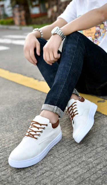 Homme Baskets cool avec semelles blanches - Image 7