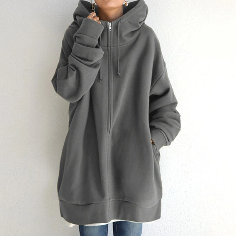 Hoodie chaud oversize pour femmes - Image 2