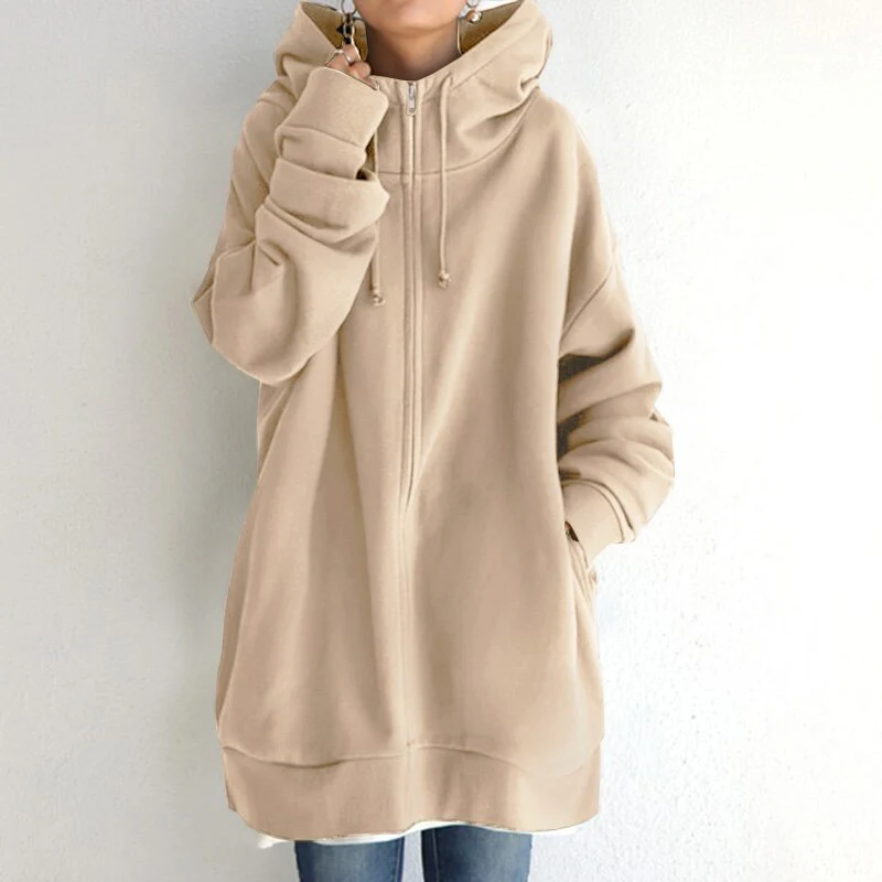 Hoodie chaud oversize pour femmes - Image 3