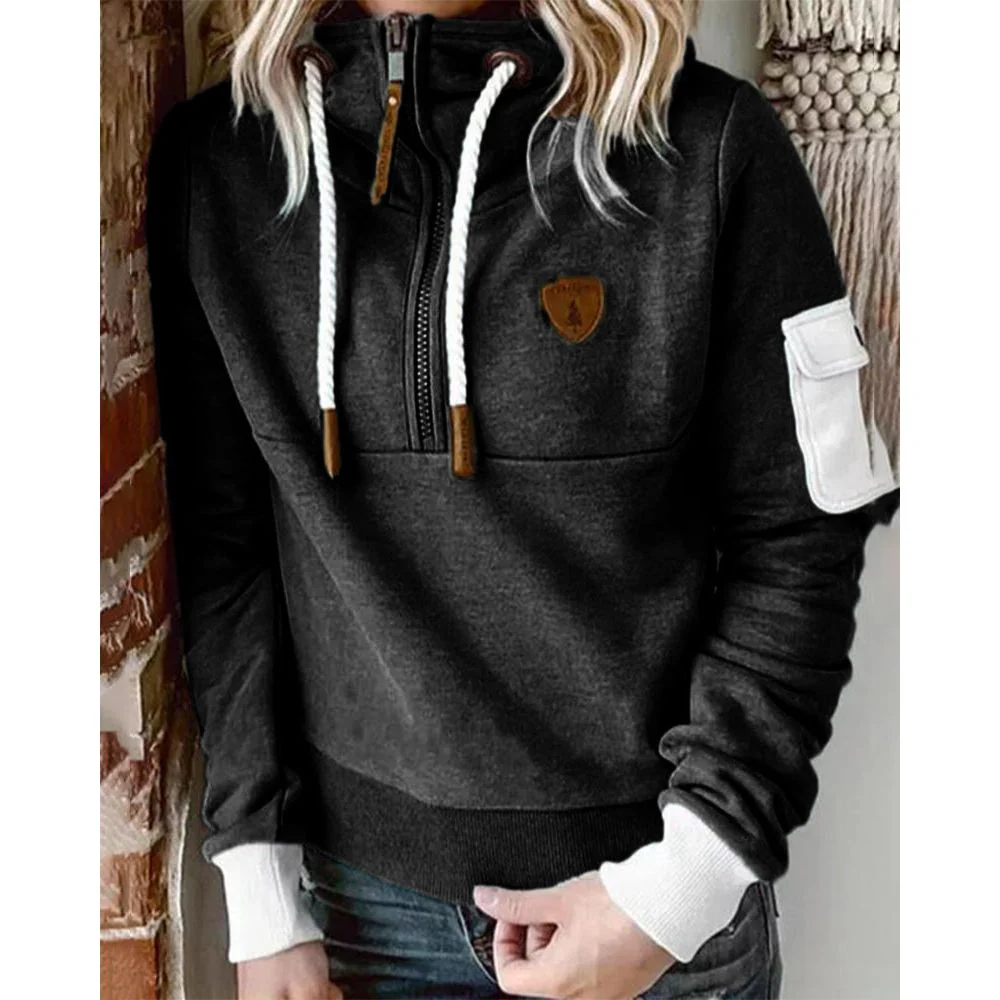 Hoodie Femme Élégant et Doux – Pull Épais et Confortable - Image 7