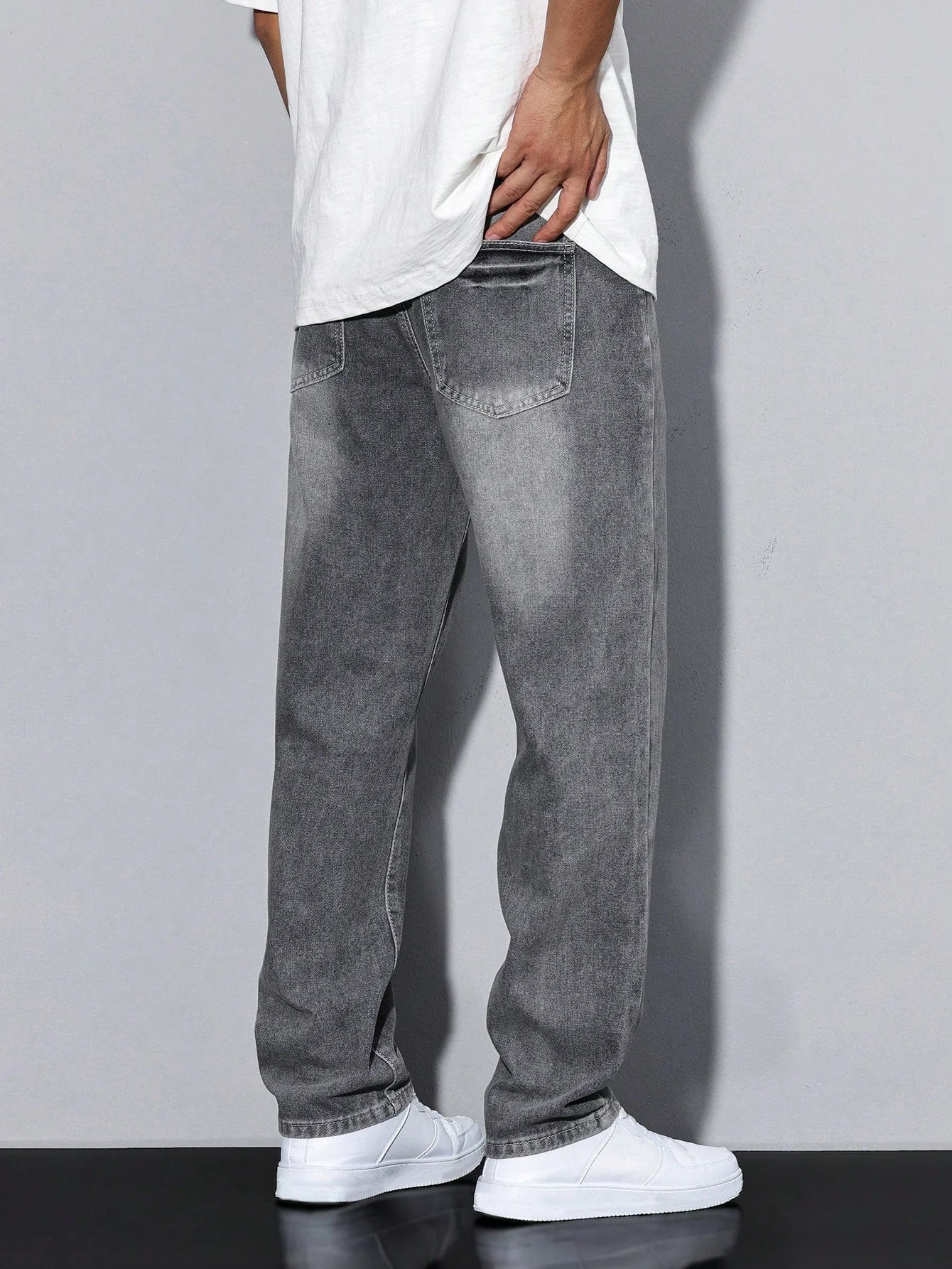 Jean décontracté homme uni - Image 6