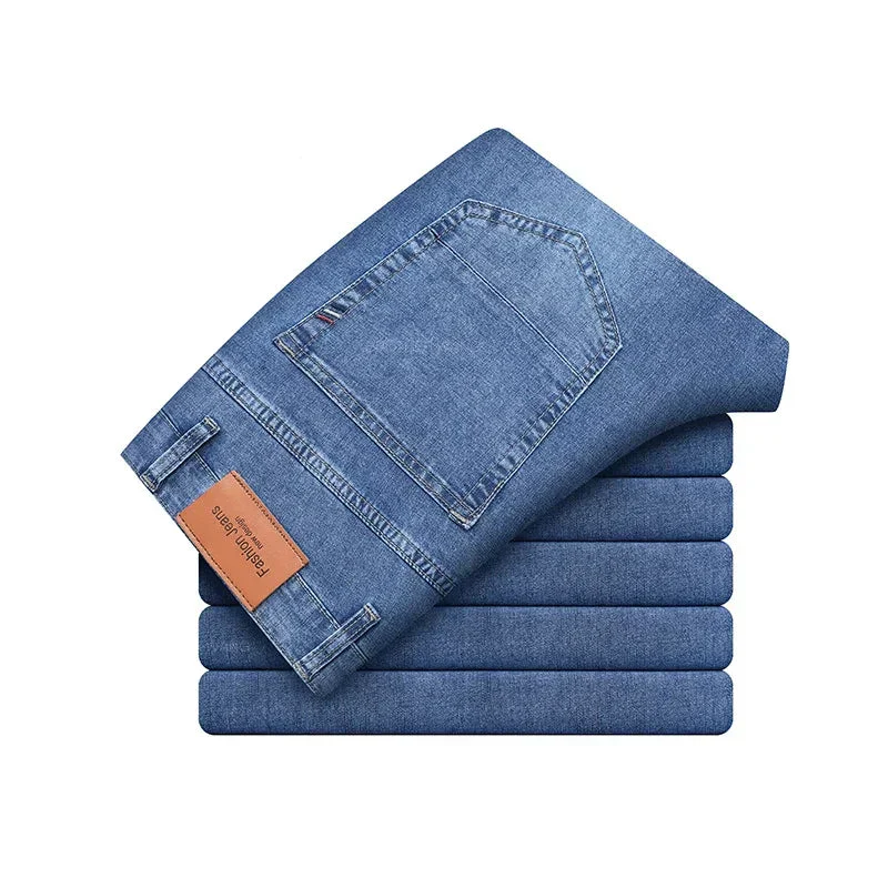 Jean Homme Premium Résistant Coupe Droite Ajustée – Denim Quotidien - Image 10