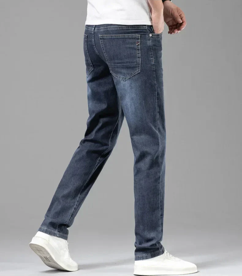 Jean Homme Premium Résistant Coupe Droite Ajustée – Denim Quotidien - Image 5