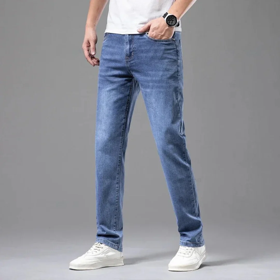 Jean Homme Premium Résistant Coupe Droite Ajustée – Denim Quotidien - Image 7