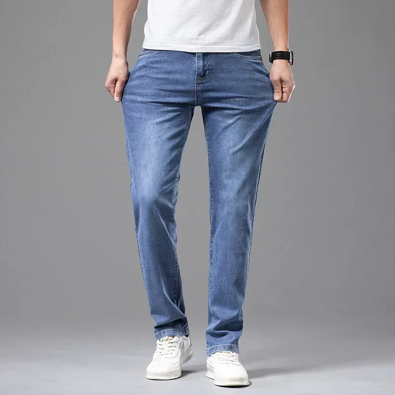 Jean Homme Premium Résistant Coupe Droite Ajustée – Denim Quotidien - Image 8
