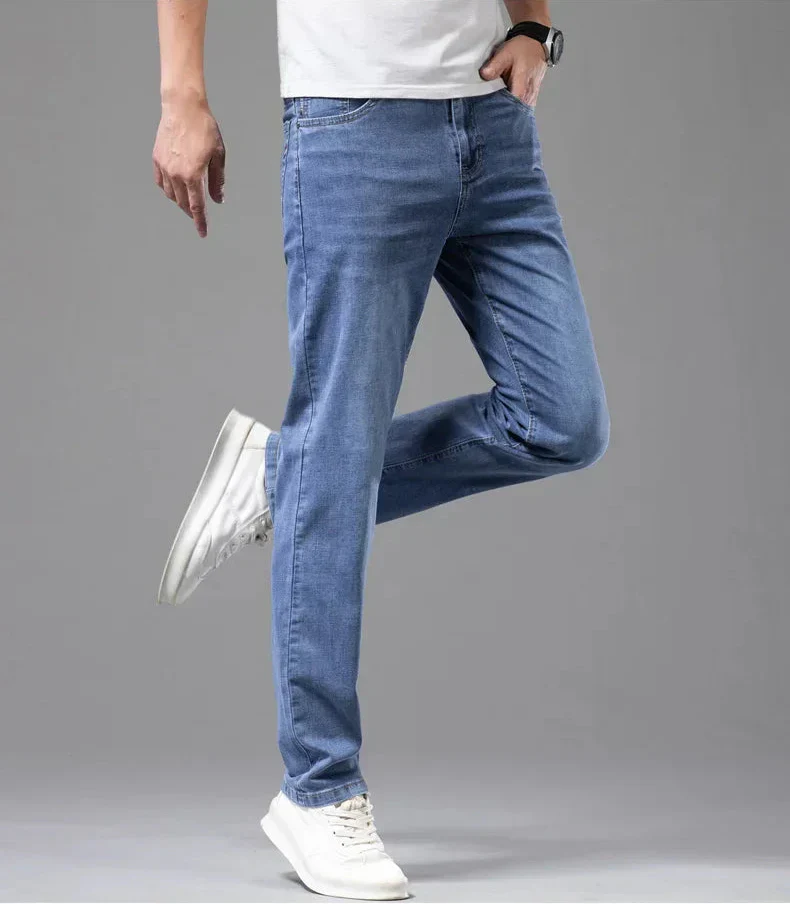 Jean Homme Premium Résistant Coupe Droite Ajustée – Denim Quotidien - Image 9