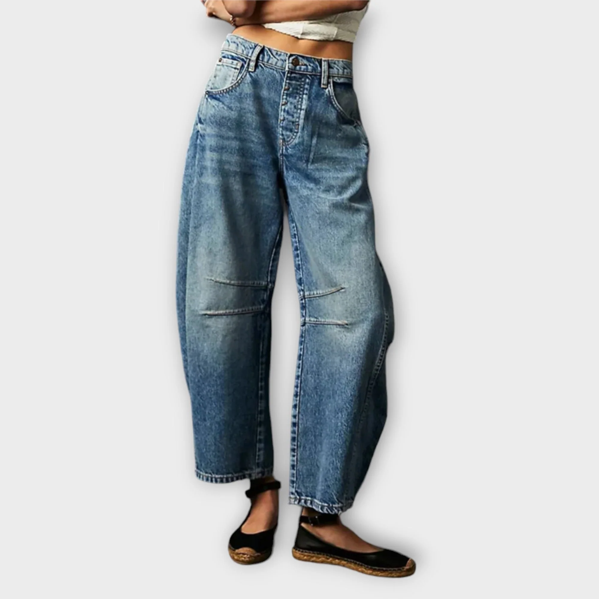Jean Large Classique pour Femme - Image 2