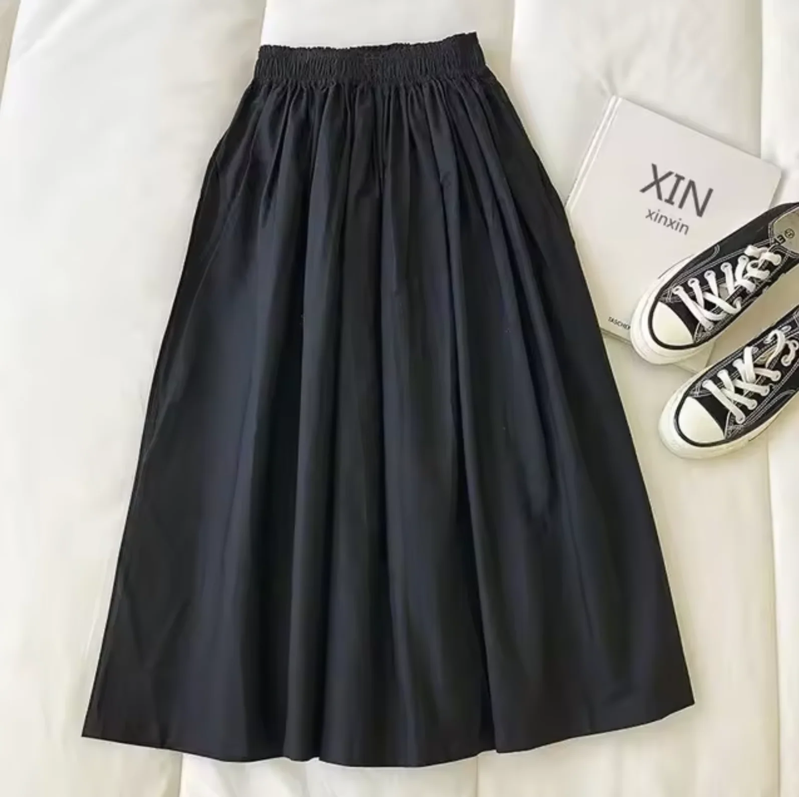 Jupe ample taille haute pour femme – Style décontracté et confortable pour l'été - Image 2