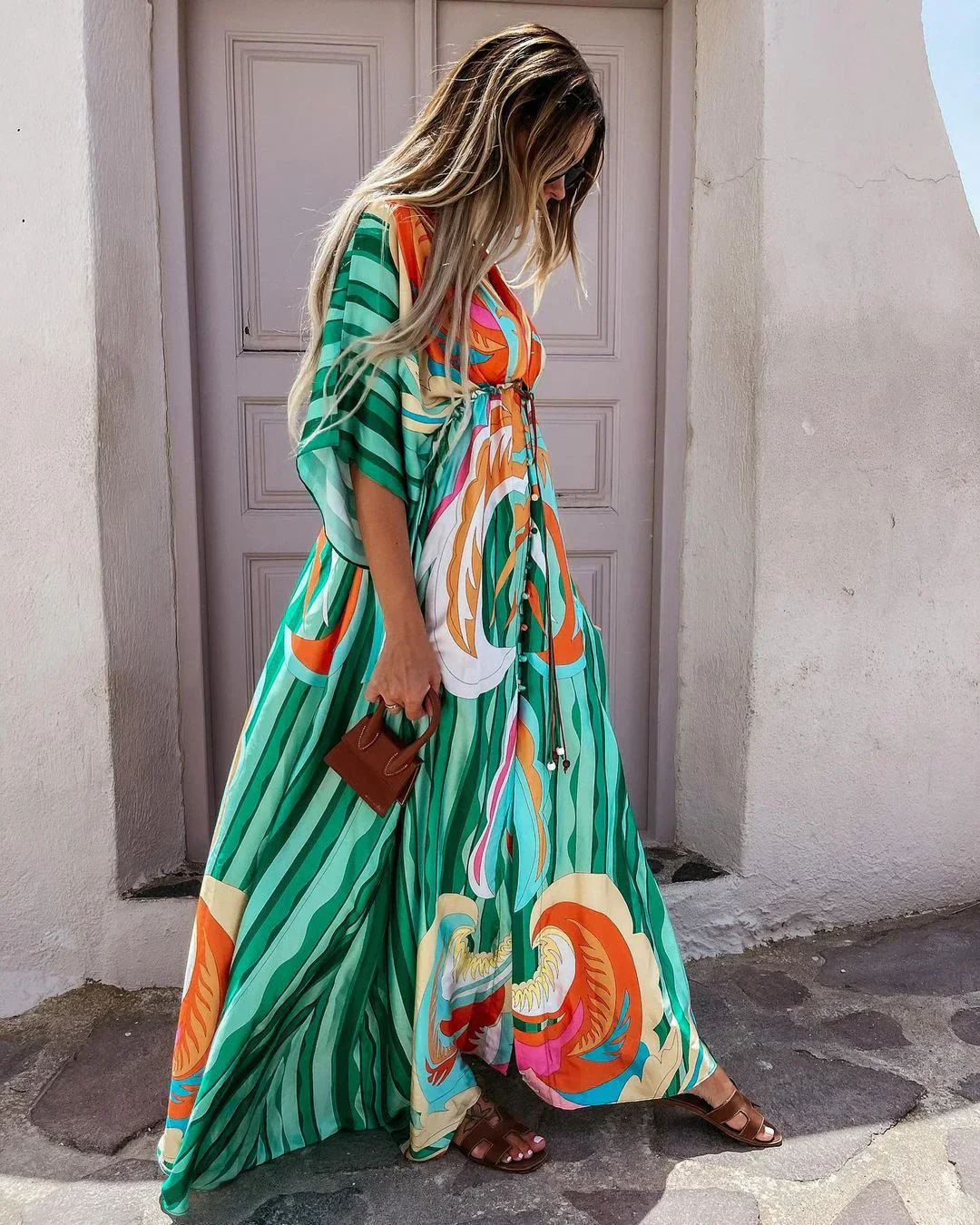 Kimono de Plage Grande Taille pour Femme - Image 2