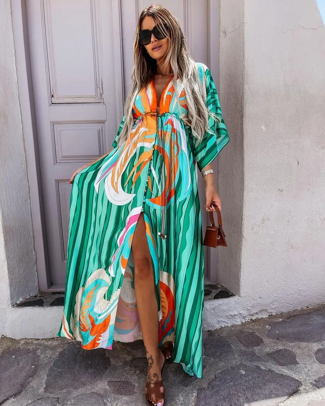 Kimono de Plage Grande Taille pour Femme - Image 6