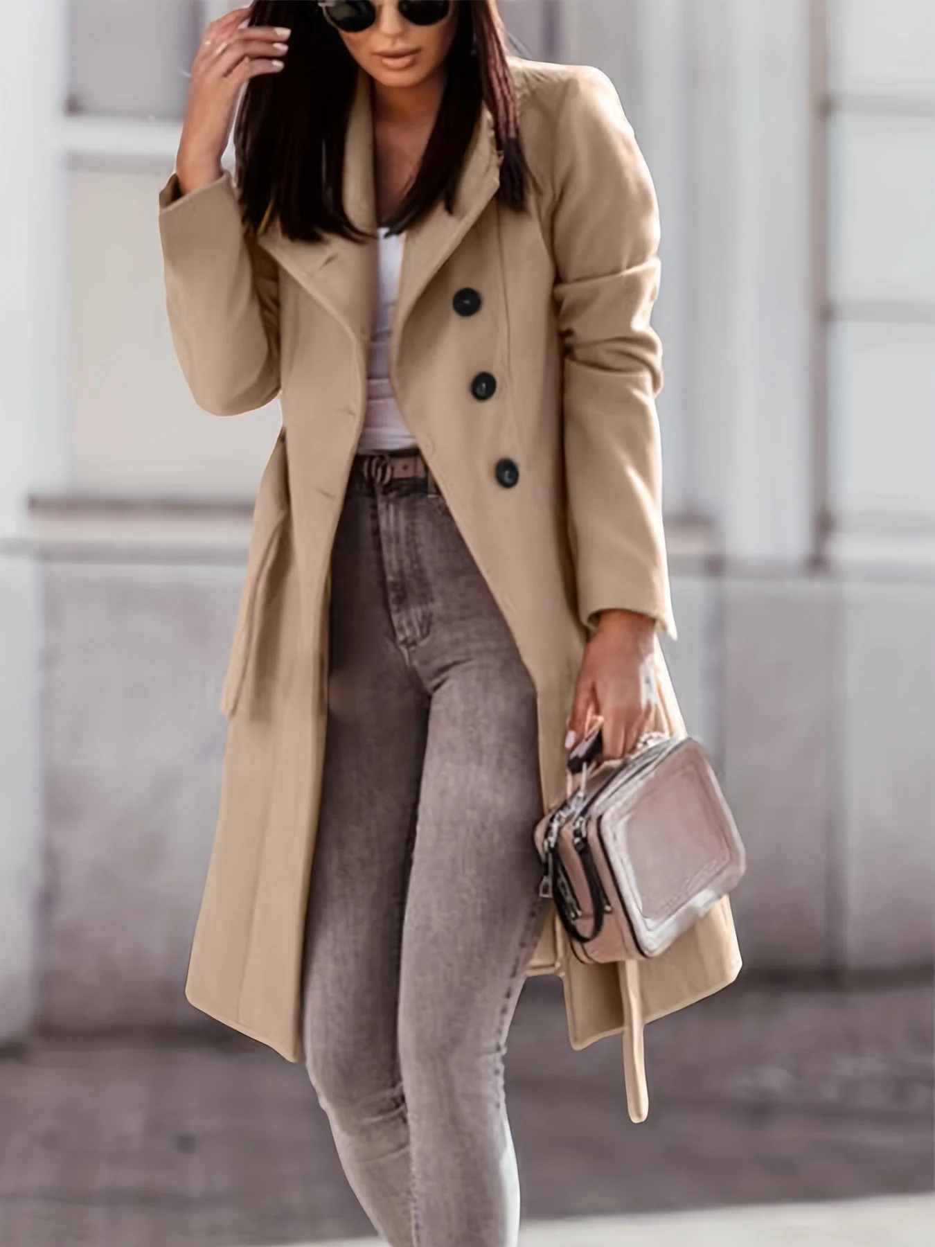 Long Trenchcoat pour Femme - Image 3