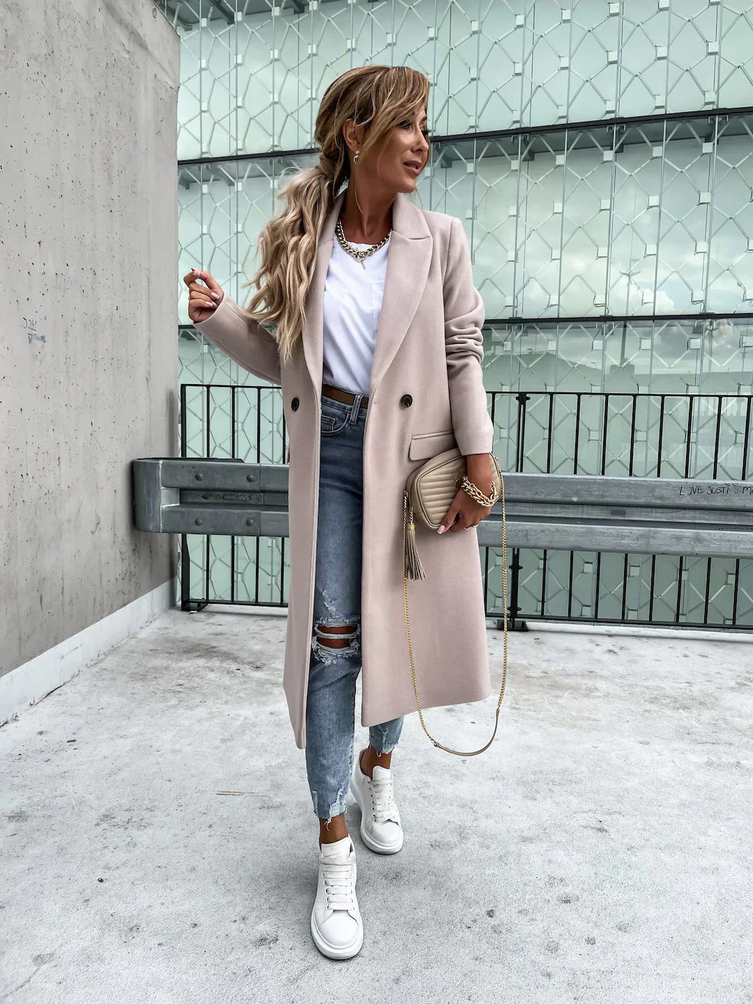Manteau Chaud Élégant pour Femme - Image 10
