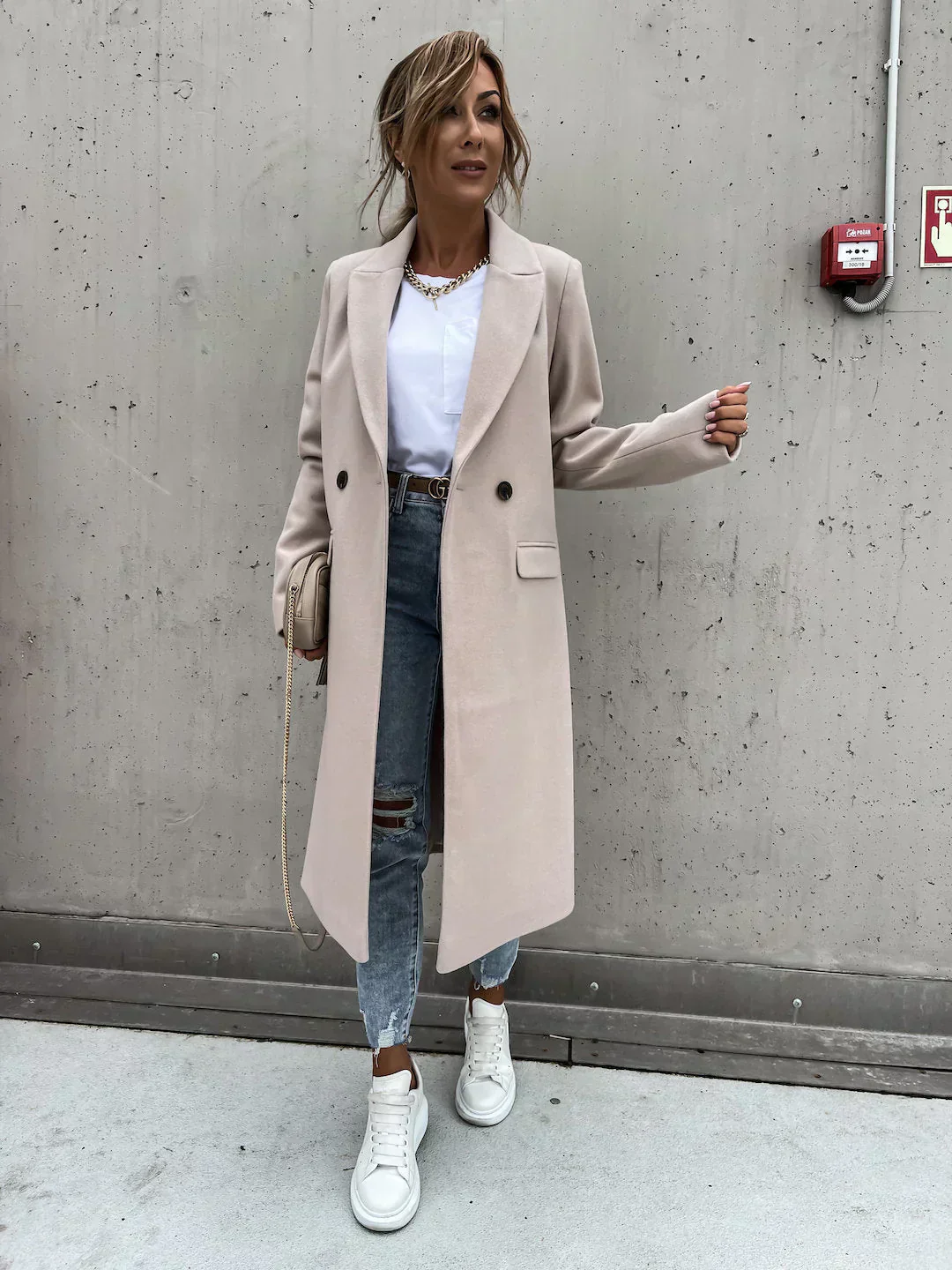 Manteau Chaud Élégant pour Femme - Image 3