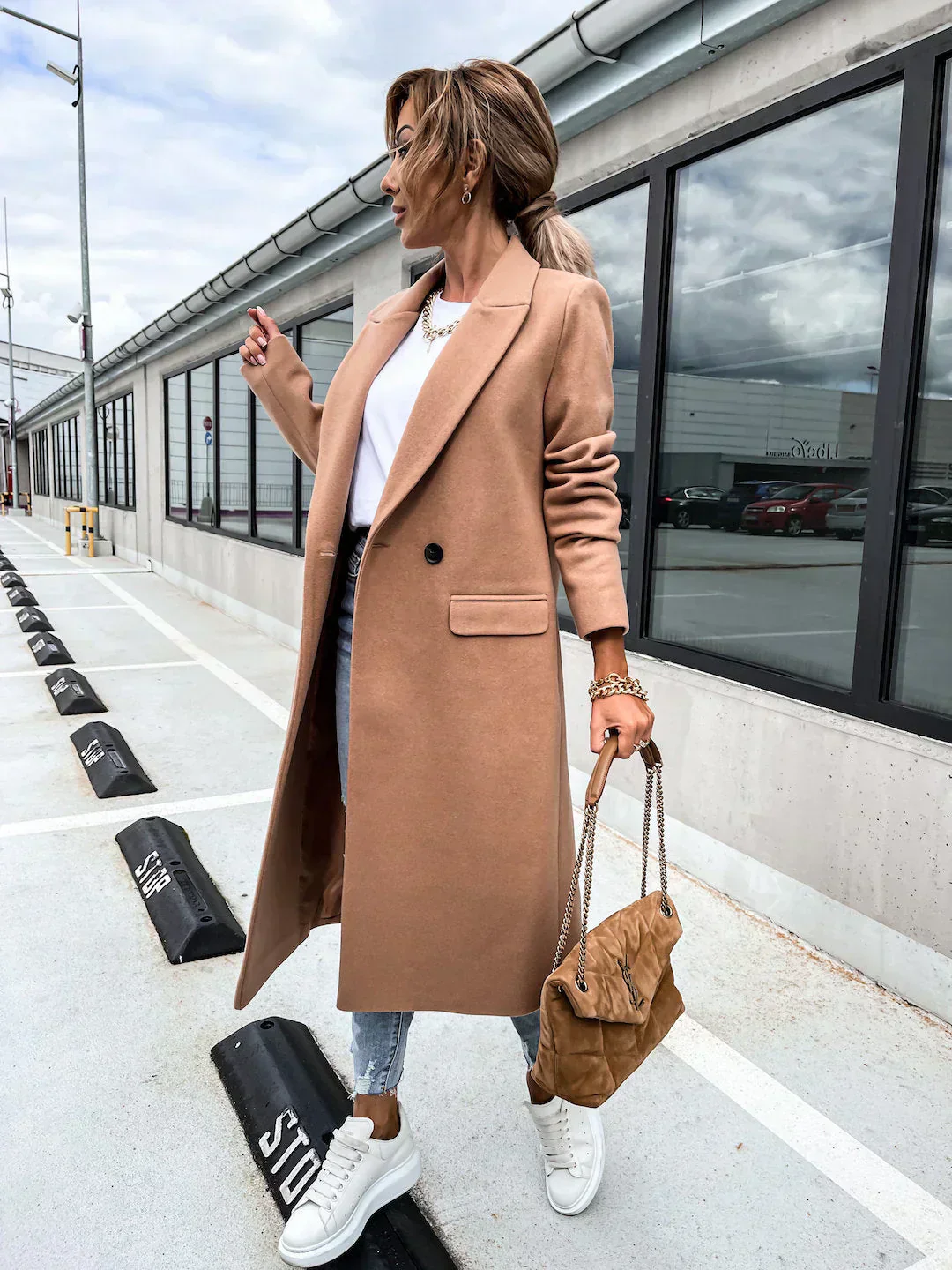 Manteau Chaud Élégant pour Femme - Image 7