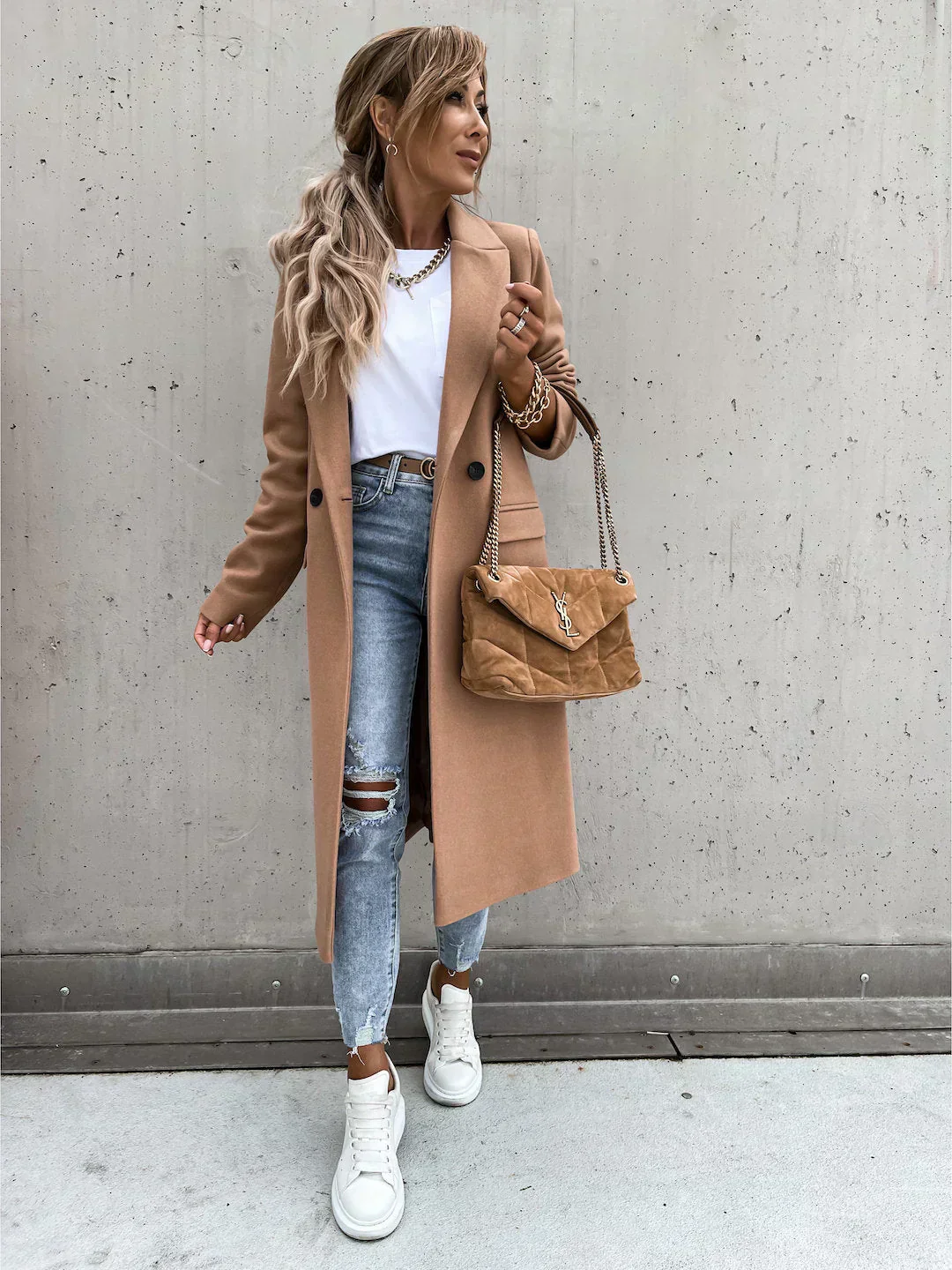 Manteau Chaud Élégant pour Femme - Image 8