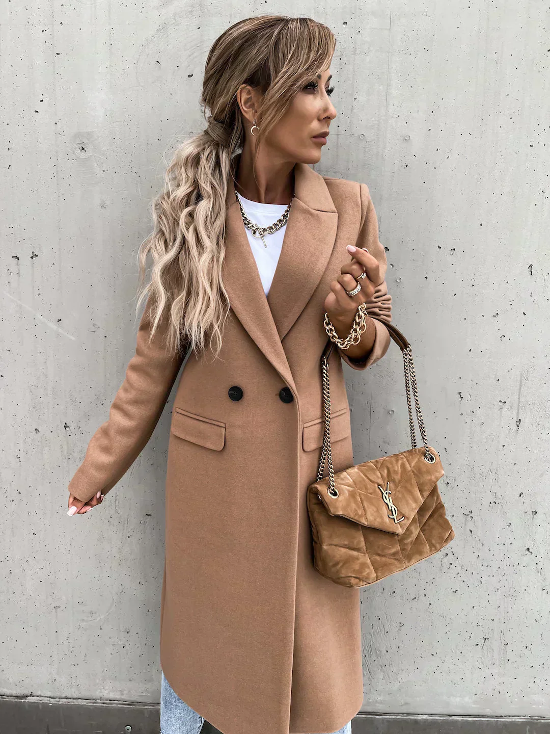 Manteau Chaud Élégant pour Femme - Image 9