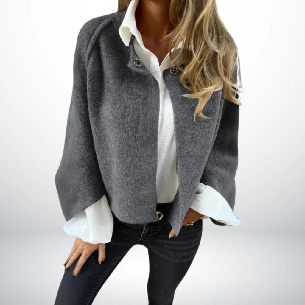 Manteau court luxe pour femme - Image 6