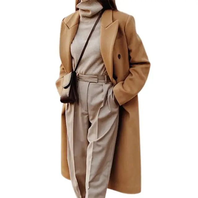 Manteau en laine élégant pour femme - Image 4