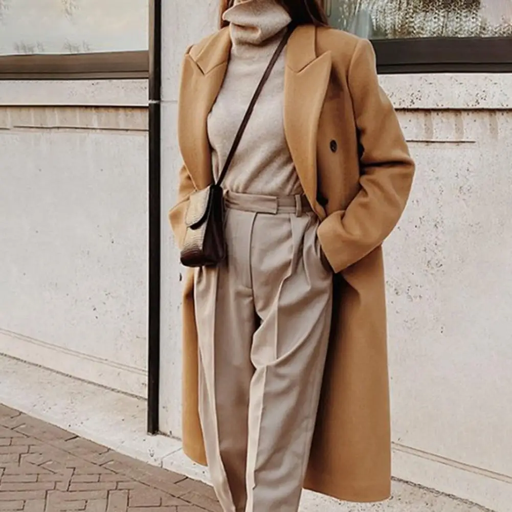 Manteau en laine élégant pour femme - Image 6