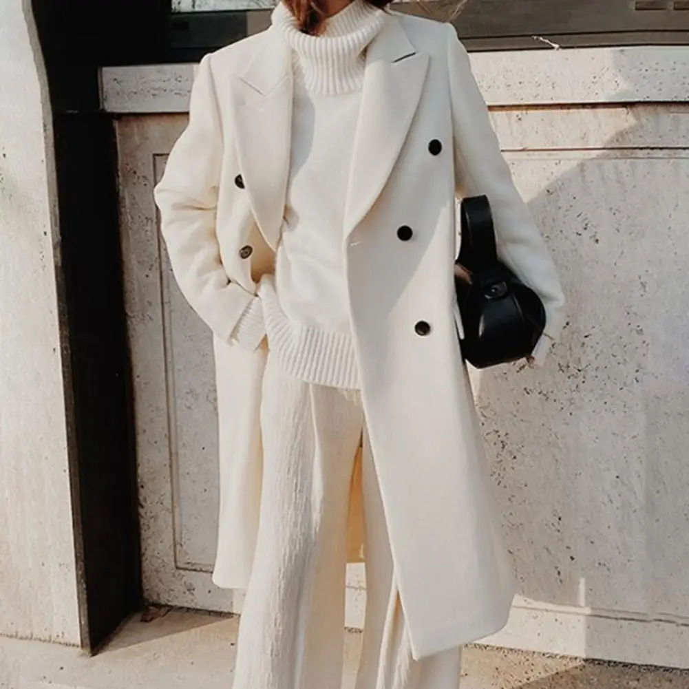 Manteau en laine élégant pour femme - Image 7