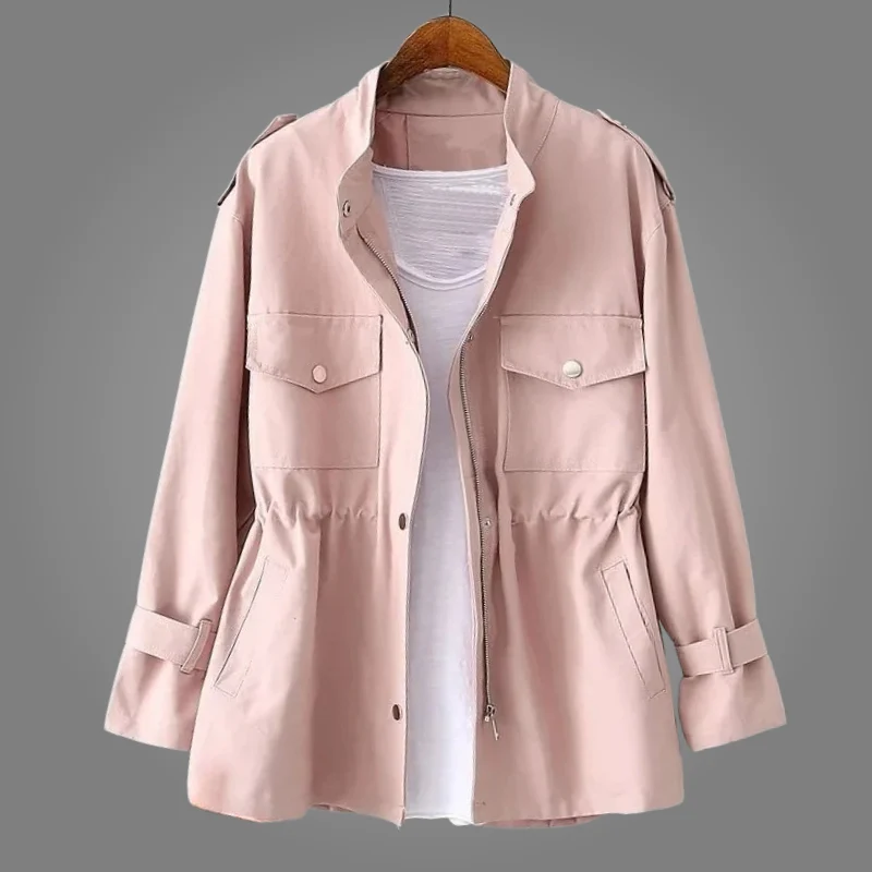Manteau Imperméable Boutonné Femme – Élégance et Protection Quotidienne - Image 3