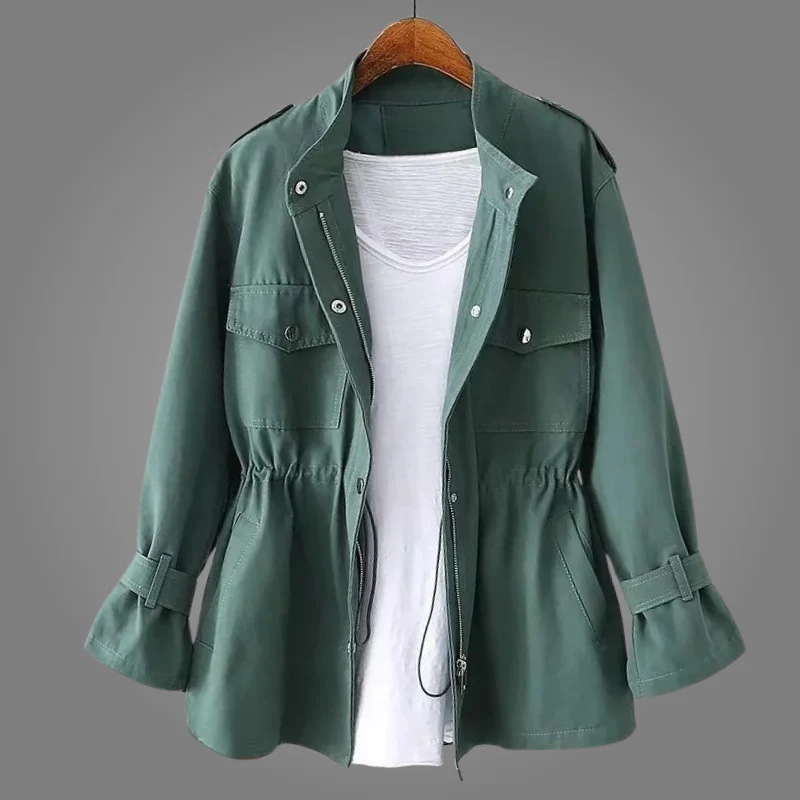 Manteau Imperméable Boutonné Femme – Élégance et Protection Quotidienne - Image 5
