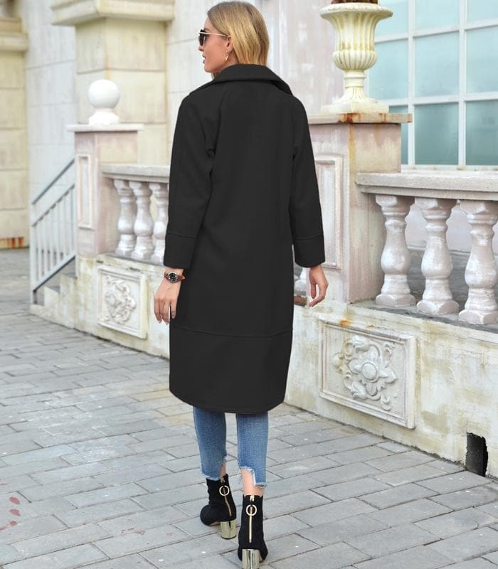 Manteau long de qualité supérieure pour femme – Élégant et chaud - Image 10